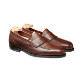 Crockett & Jones Harvard 2 Unlined Loafer in Walnut Milled Calf