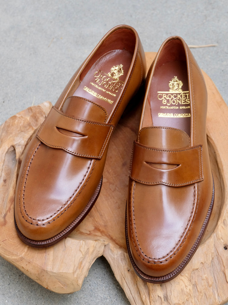 Crockett & Jones Harvard 2 Unlined Loafer in Whiskey Cordovan – Gentlemens  Footwear