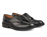 Tricker's Woodstock Plain Derby Shoe - Black