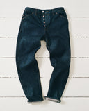 Drake's Indigo Rinse 14.2oz Japanese Selvedge Denim Five-Pocket Jeans
