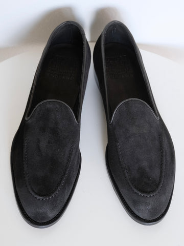 Edward Green Hampton in Black Suede