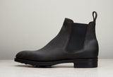 Edward Green Govan in Storm Waxed Suede