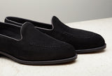 Edward Green Hampton in Black Suede