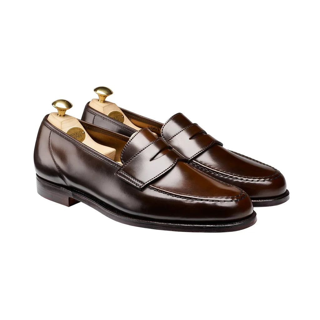 Crockett & Jones Harvard in Dark Brown Cordovan – Gentlemens Footwear Crockett & Jones Harvard in Dark Brown Cordovan – Gentlemens Footwear