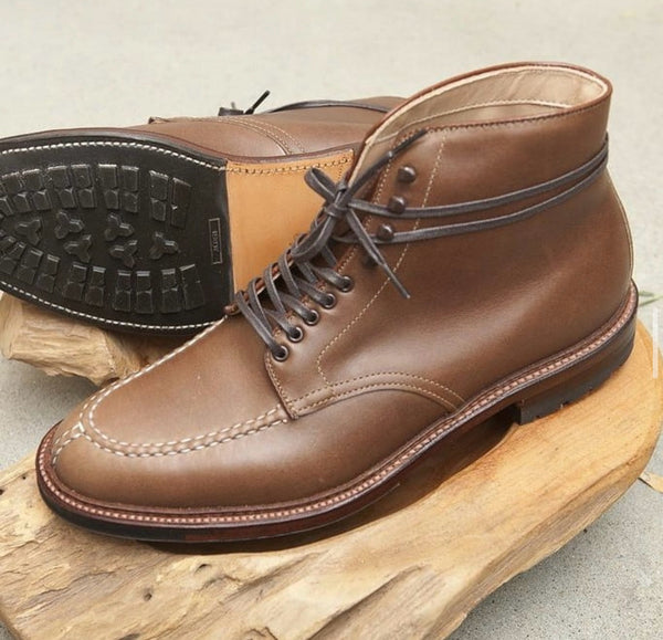 (Pre-Order) Alden NST Tanker Boots in Natural Chromexcel