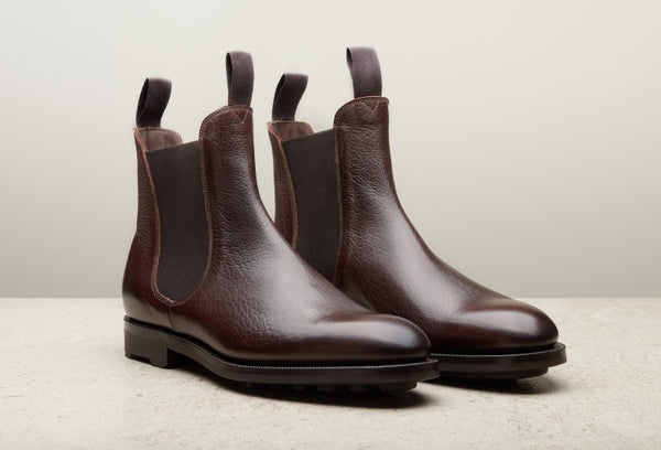 Edward Green Newmarket in Brown London Grain