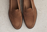 Edward Green Pimlico Unlined in Peat Suede