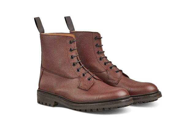 (Pre-Order) Tricker's Grassmere Country Boot - Brown Zug Grain