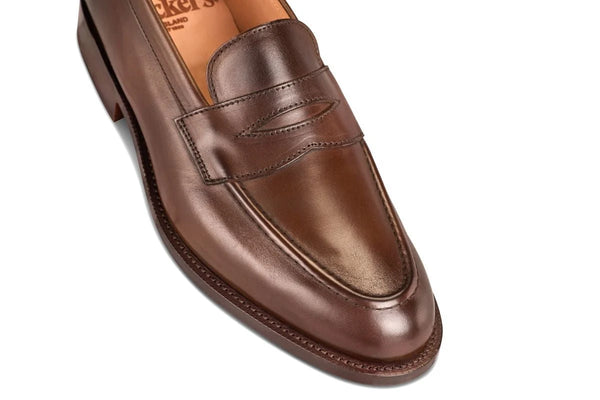 (Pre-Order) Tricker's Harvard Penny Loafer - Espresso Burnished Calf