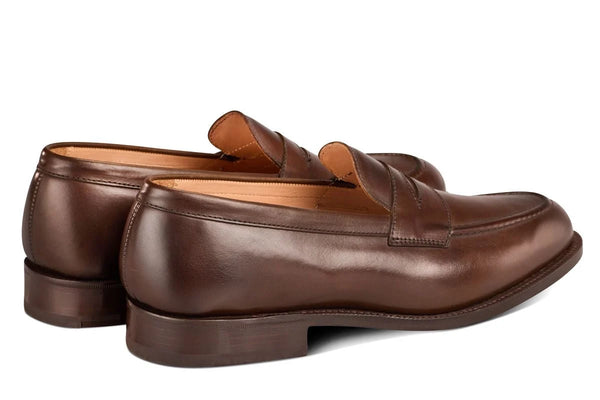 (Pre-Order) Tricker's Harvard Penny Loafer - Espresso Burnished Calf