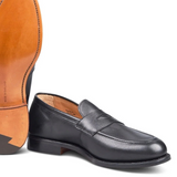 (Pre-Order) Tricker's Harvard Penny Loafer - Black Calf