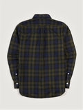 Drake's Johnston Tartan Check Wool Two-Pocket Work Shirt