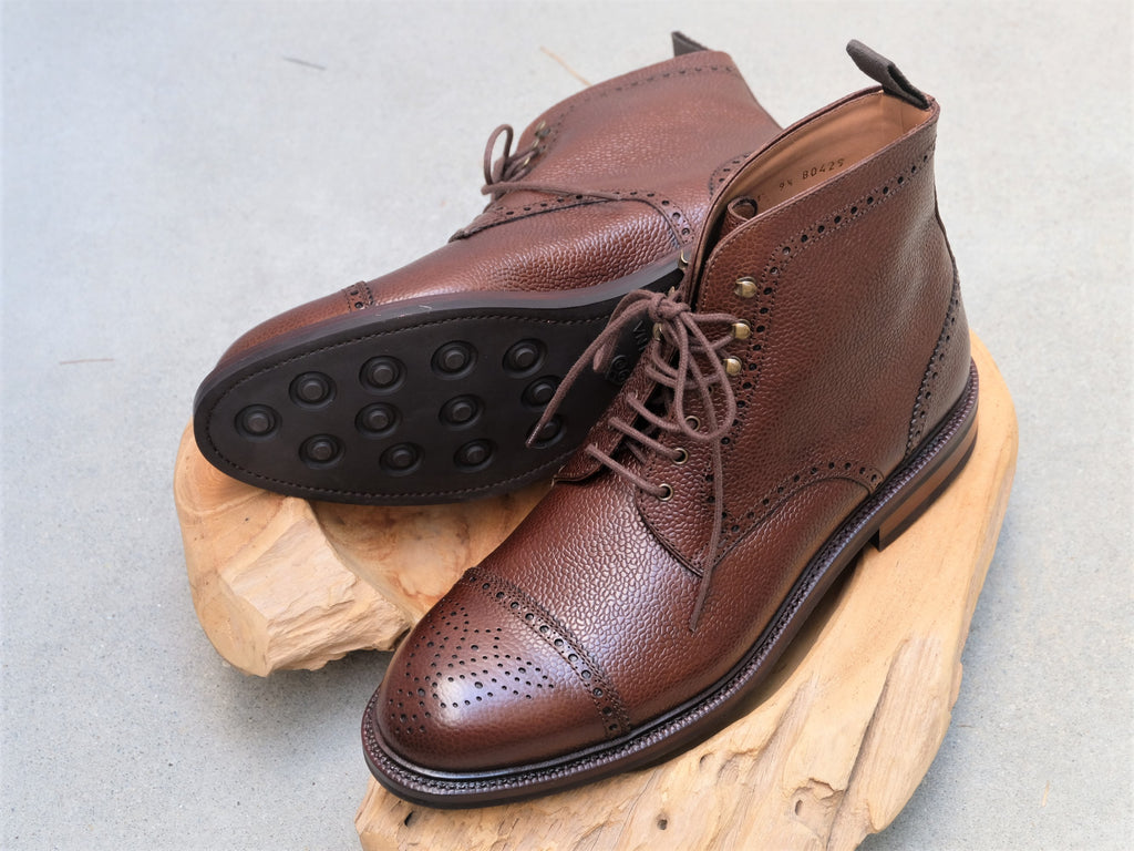WTAPS BROGUE HORSE LEATHER BOOTS