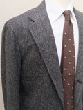 Orazio Luciano Jacket in Grey Donegal Tweed