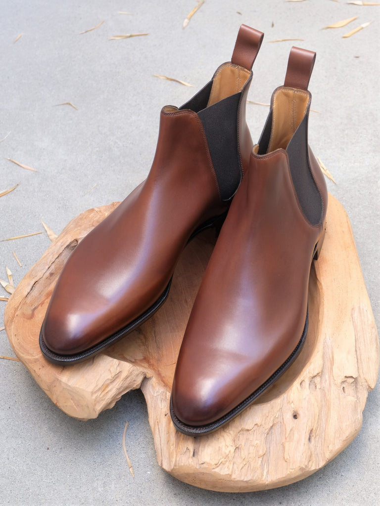 Edward Green Camden in Dark Oak Gentlemens Footwear Edward Green Camden in Dark Oak Gentlemens Footwear