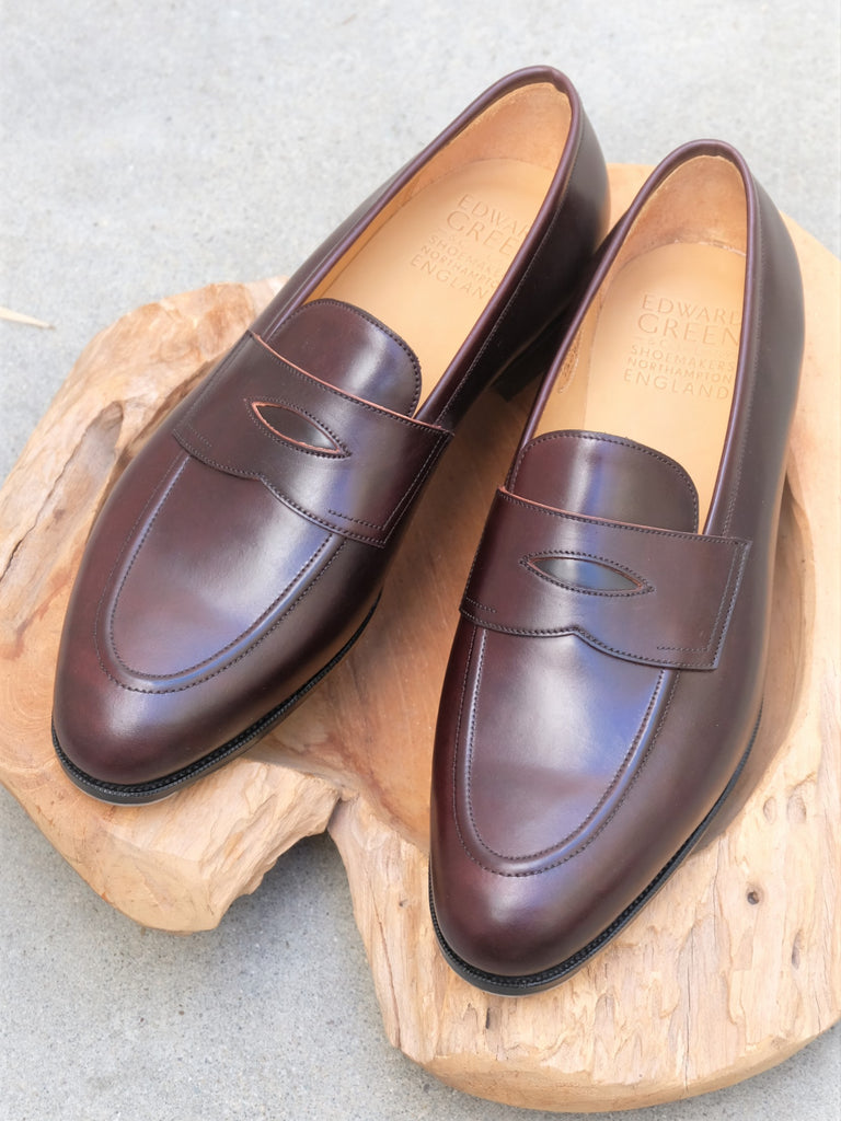 Edward Green Piccadilly in Burgundy Shell Cordovan Edward Green Piccadilly in Burgundy Shell Cordovan