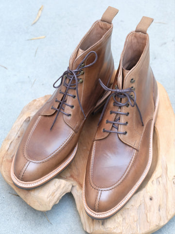 Carmina Shoemaker NST Boots in Natural Chromexcel