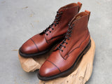 Edward Green Galway in Rosewood Country Calf