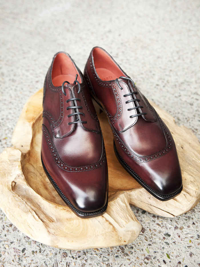 Edward Green Cowes in Burgundy Antique – Gentlemens Footwear