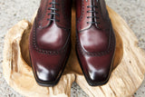 Edward Green Cowes in Burgundy Antique