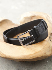 Carmina Shoemaker Belt in Black Calf