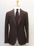 B&Tailor Sport Coat in Brown Herringbone Tweed