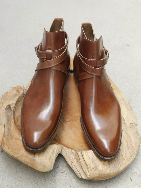 Zonkey Boot Jodhpur Boots in Brown Calf