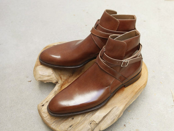 Zonkey Boot Jodhpur Boots in Brown Calf