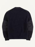 Drake's Navy Military Fleece Sweatshirt