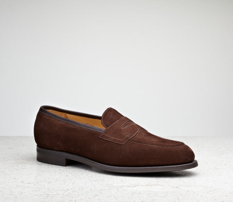 Edward Green Piccadilly in Mink Suede