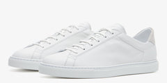 C.QP Racquet (Unlined) in White Calf